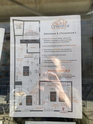 Plan du magasin  at L'Interstice in Besancon