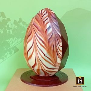 Huevo de chocolate MARMOLEADO at LORIS CHOCOLATES in Valencia