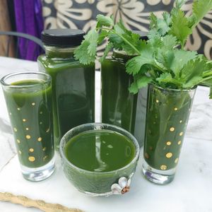 Fresh Pressed Juices and Wellness Tonics for Immune Support and Detoxification at The Edible Journey in Port Stanley