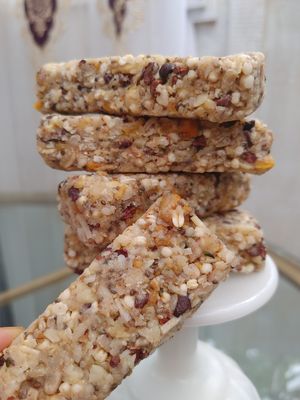 Apricot Walnut Power Bars *Vegan/Gf at The Edible Journey in Port Stanley