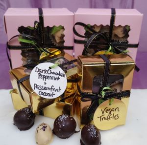 Gift Boxes of Artisan Chocolates and Cookies *Vegan/GF at The Edible Journey in Port Stanley