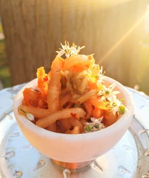 House-made Kimchi at The Edible Journey in Port Stanley