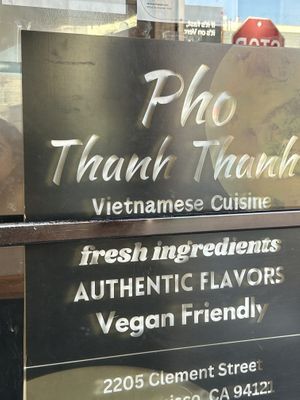   at Thanh Thanh Cafe in San Francisco