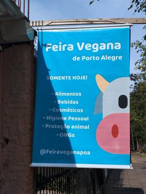 The historical fair vegan at Mato Bar in Porto Alegre