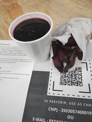 Oh famous pilhao and quentão gaúcho local at Mato Bar in Porto Alegre