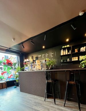   at Alchemist Coffee Bar in Greenock