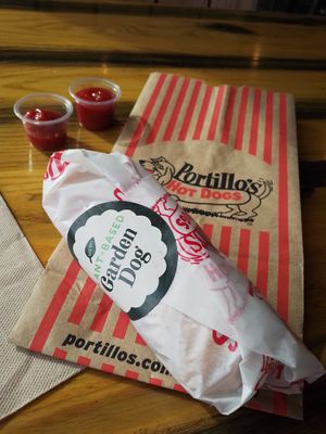 Plant based labeled 🌱 at Portillo's in Queen Creek