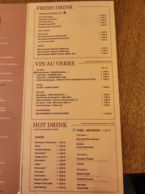 Drinks at Dip Honest Food - Annecy  in Annecy