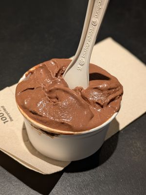 Helado fondente 3.8 € at Cortese in Florence