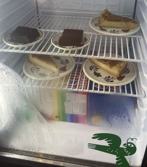 Vegan cakes by Maracuya  at Fraai in Utrecht