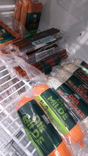 Sausages from Herbasch at Valere Vita in Aachen