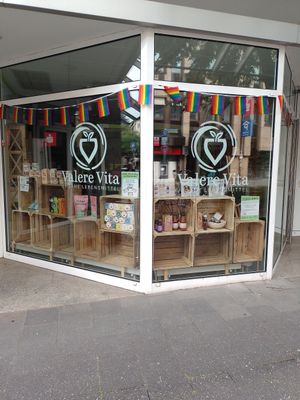 Ladenlokal von Außen at Valere Vita in Aachen