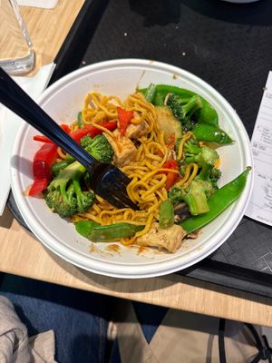 Vegan chicken  at Wok To Go  in Amsterdam