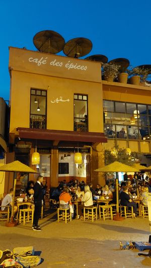Posto consigliato anche se non 100%vegano at Café Des Épices in Marrakech