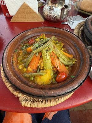 Tajine végé   at Café Des Épices in Marrakech