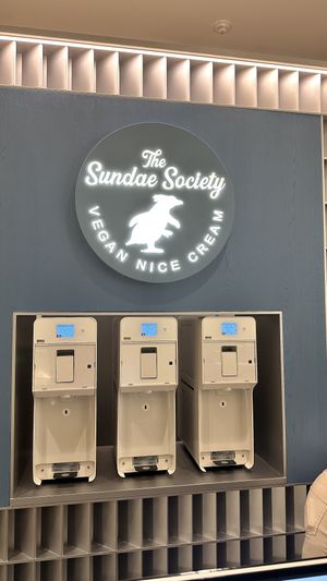 The corner  at The Sundae Society in Istanbul