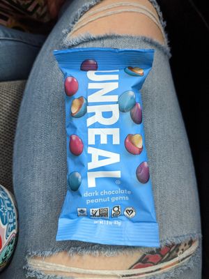 Unreal peanut m+m's at Sprouts Farmers Market - Indian School in Phoenix