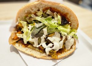 My bread falafel at My Gemüse Döner in Dusseldorf