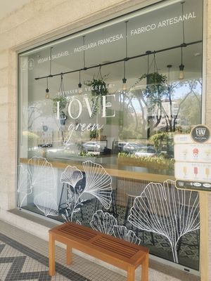 Outside at LOVE green in Viseu