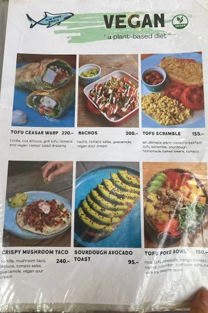   at Blue Shark Brunch in Koh Tao