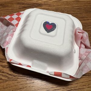 cute packagingg  at Val's Vegan Kitchen in San Diego