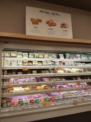 fridge at Veritas - Sant Joan in Barcelona