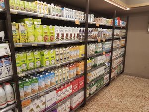 plantbased drinks at Veritas - Sant Joan in Barcelona