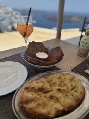   at Vanilia in Santorini