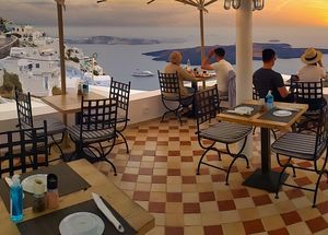  at Vanilia in Santorini