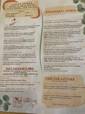   at Little Leaf Cafe in Silverton