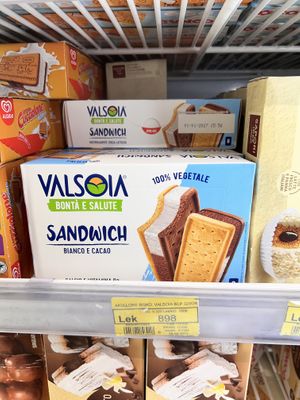 Ice cream   at Conad in Vlora