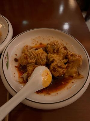 wontons in house special sauce (#47) at Tofu Vegan - Charlotte in London