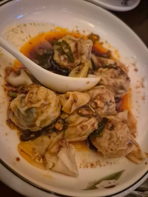 Wontons at Tofu Vegan - Charlotte in London