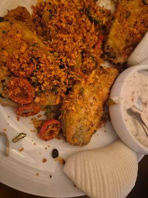 Spicy fried aubergine at Tofu Vegan - Charlotte in London