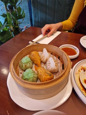 Dim sum  at Tofu Vegan - Charlotte in London