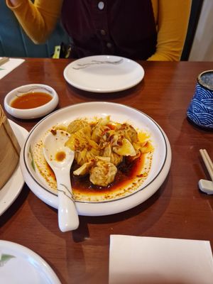 Wonton at Tofu Vegan - Charlotte in London