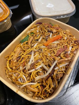 Special chow mein  at Tofu Vegan - Charlotte in London