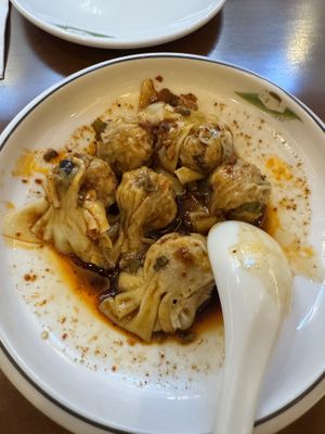 Wontons  at Tofu Vegan - Charlotte in London