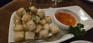 Salt and pepper tofu at Tofu Vegan - Charlotte in London