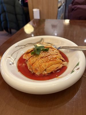 Mouthwatering chik’n  at Tofu Vegan - Charlotte in London