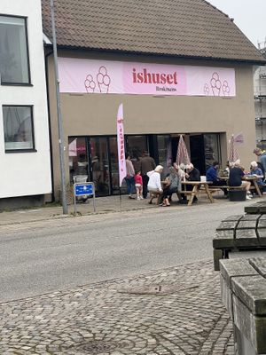 Ishuset Brokmans at Lemvig  at Brokmans Ishuset in Lemvig