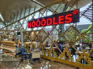 Shop front at KUL - Nööödles - T1 in Sepang