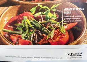 Vegan and vegetarian options at KUL - Kitchen by Open House - T1 in Sepang