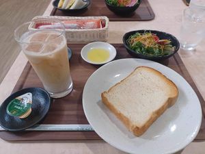 Toast breakfast   at MERCY Vegan Factory - Kyoto Station in Kyoto