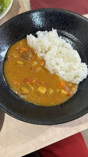 Shojin curry  at MERCY Vegan Factory - Kyoto Station in Kyoto
