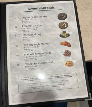 Desserts  at MERCY Vegan Factory - Kyoto Station in Kyoto