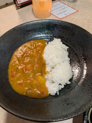 Shoujin curry at MERCY Vegan Factory - Kyoto Station in Kyoto