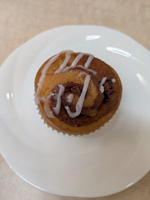 Cinnamon roll at MERCY Vegan Factory - Kyoto Station in Kyoto
