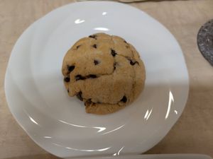 Melon pan at MERCY Vegan Factory - Kyoto Station in Kyoto