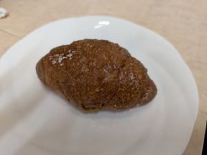 Salty butter roll at MERCY Vegan Factory - Kyoto Station in Kyoto